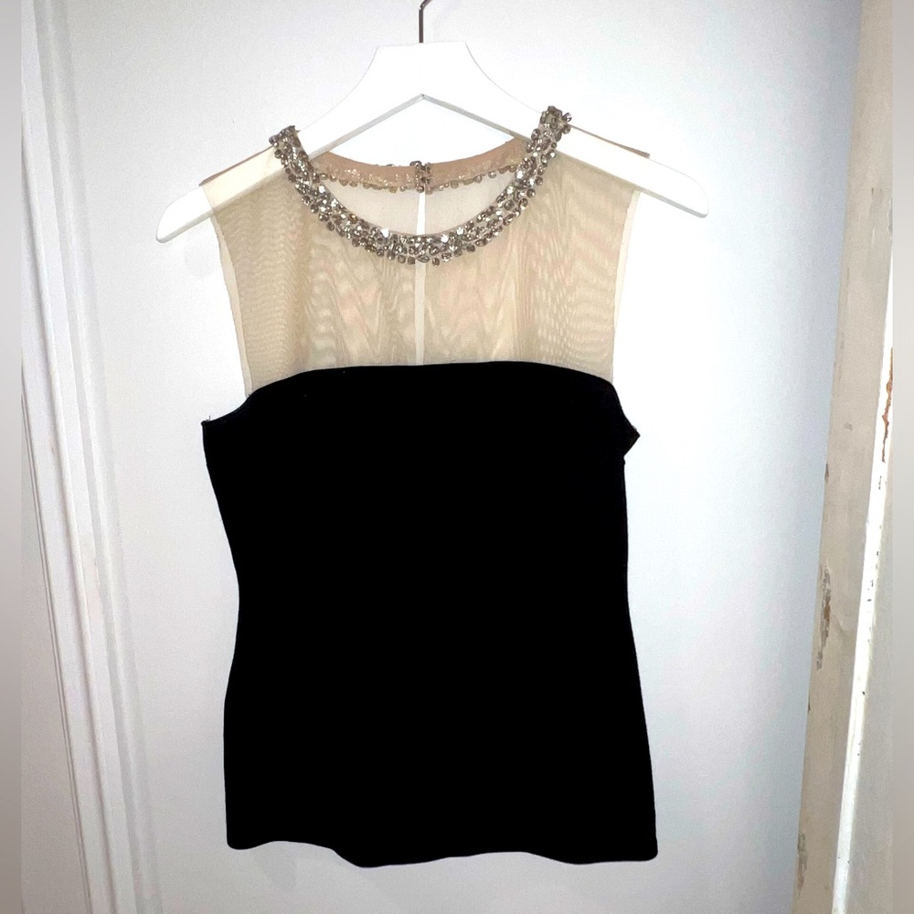 Rhinestone evening top size M